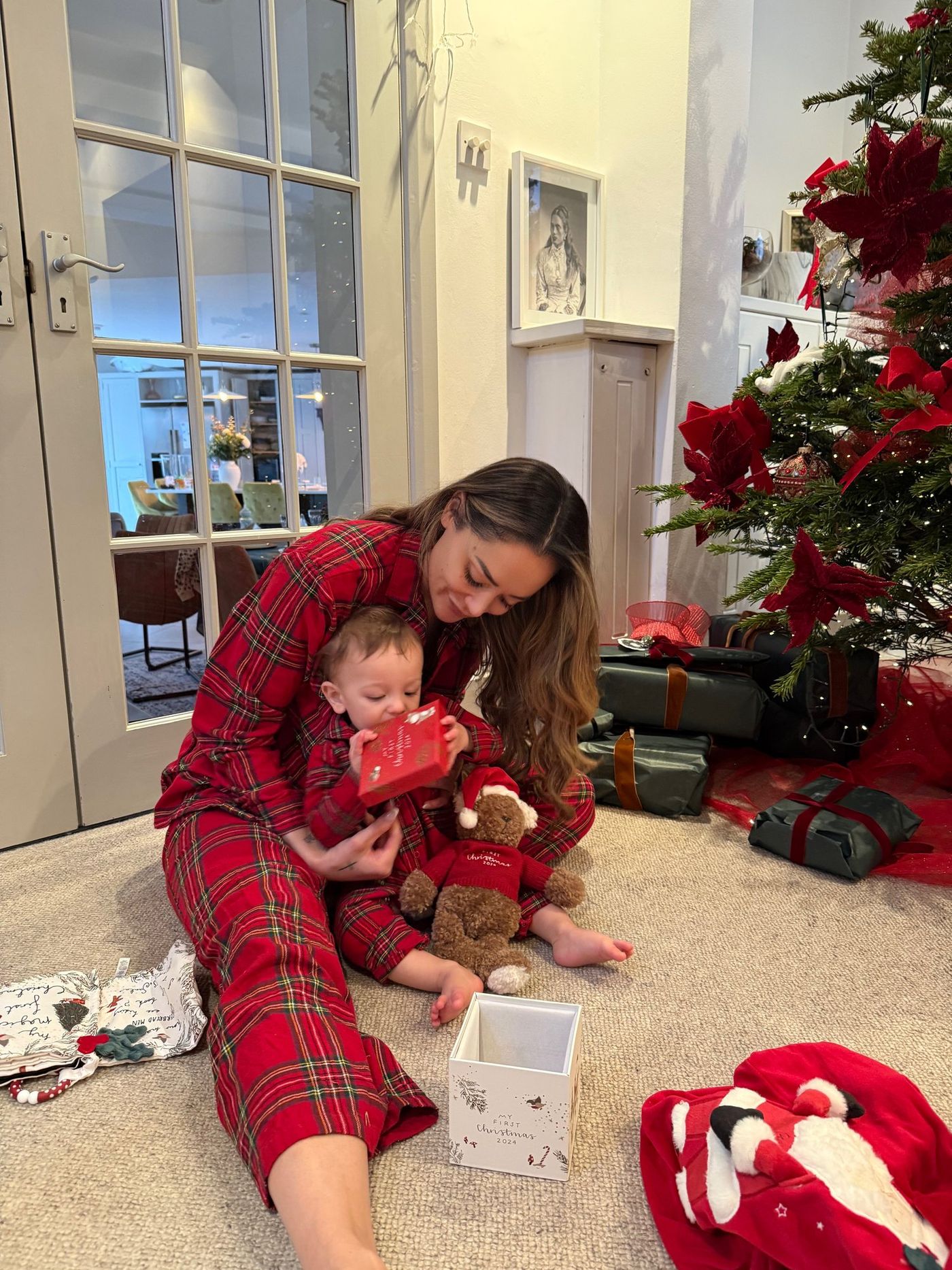 Chelsea and West on Christmas morning