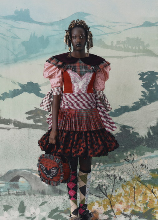 Ruffles, checks and a heart