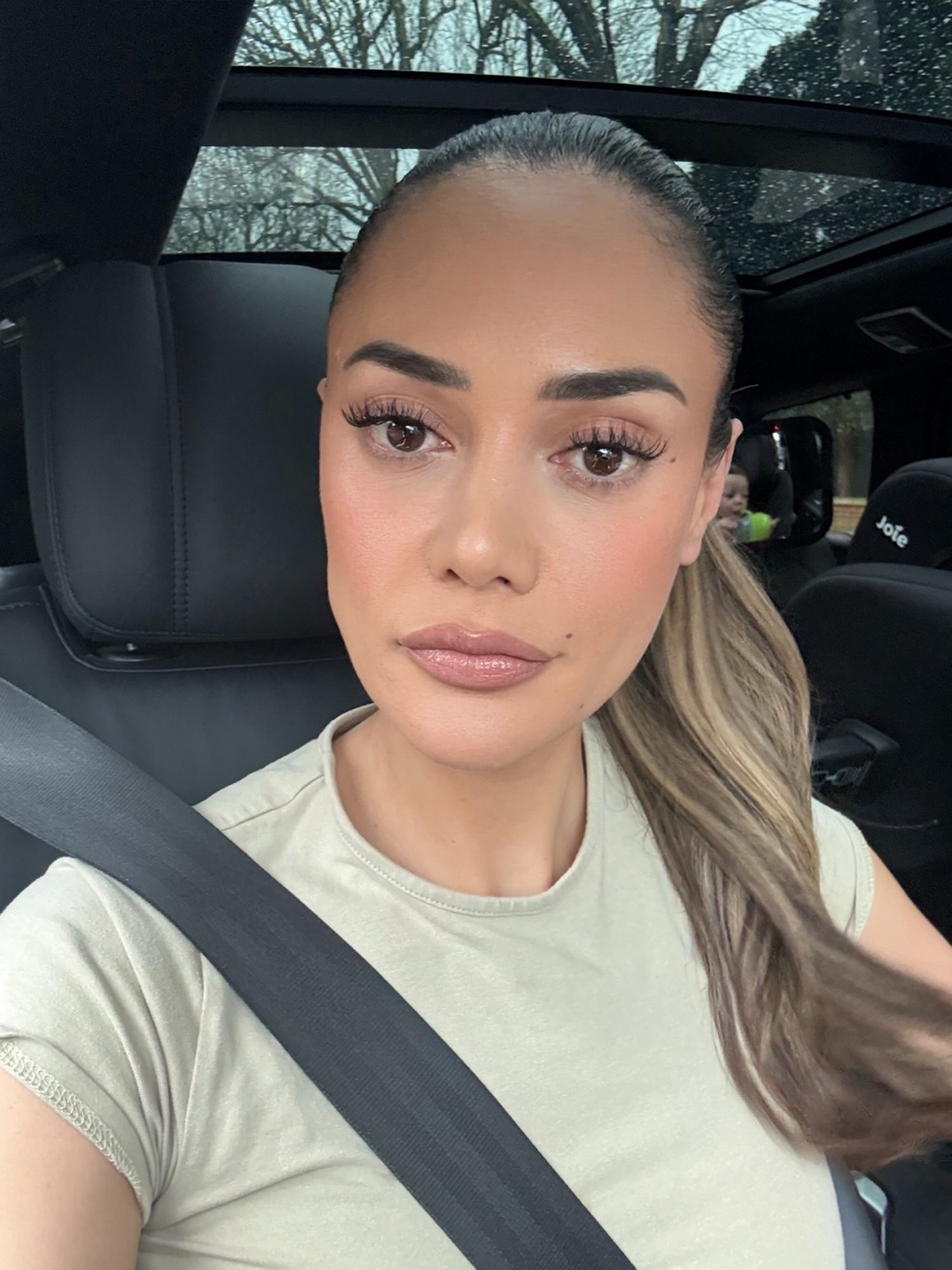Chelsea Green, microbladed brows